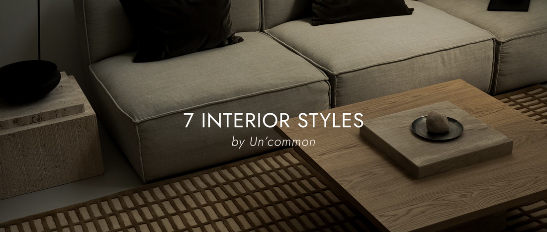 cover of blog about 7 interesting interior styles 