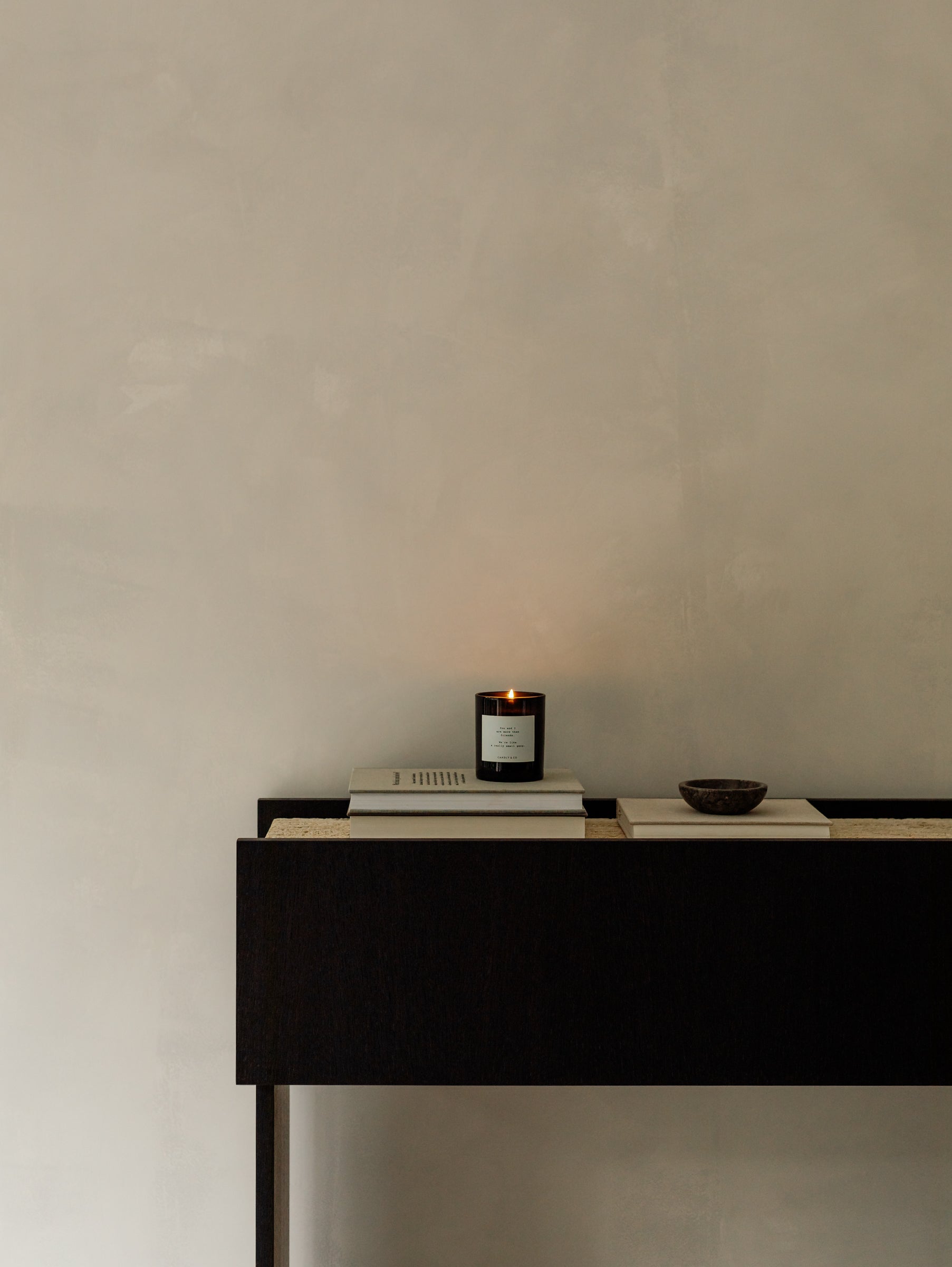 ORIA console with drawer