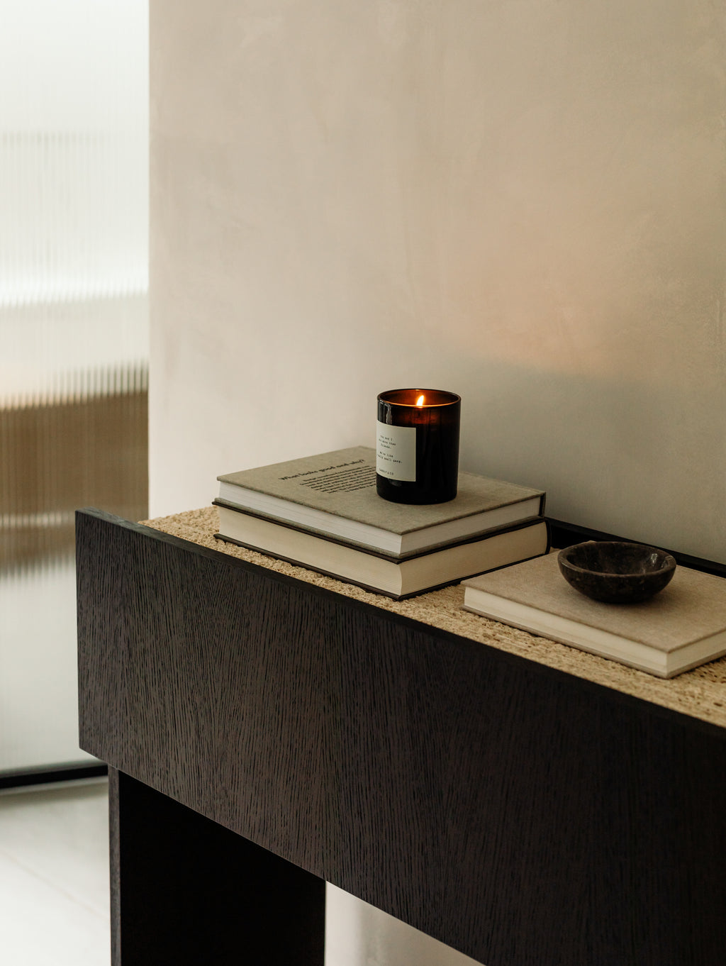 ORIA console with drawer