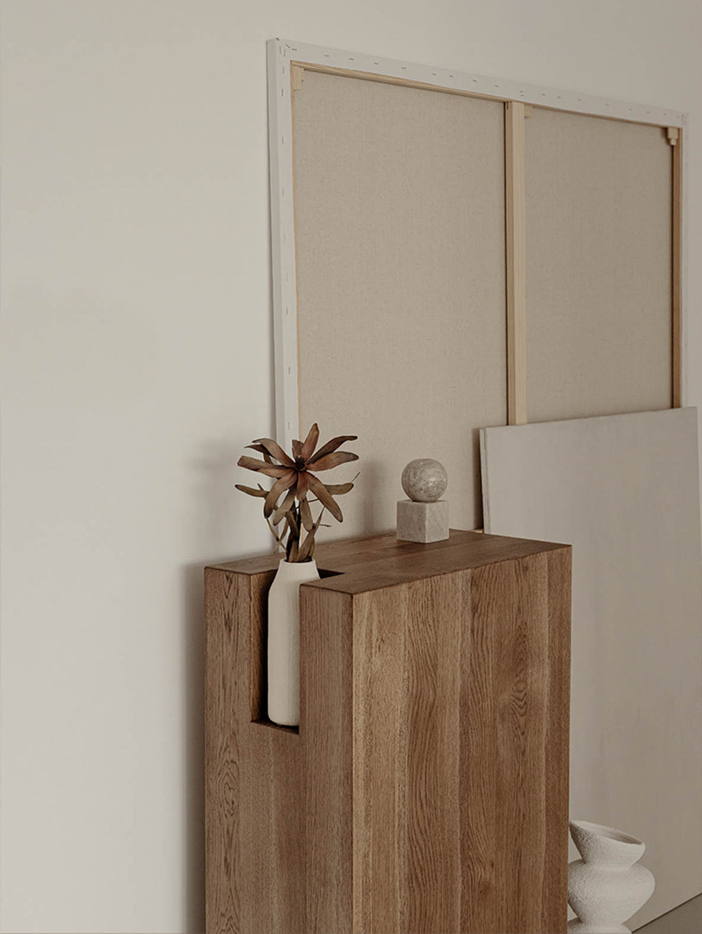 Drewniana konsola CAMO Wood