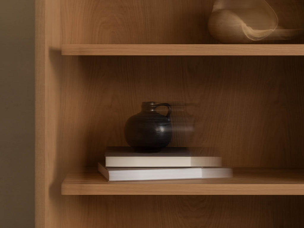 Drewniany regał BLOCK Cabinet