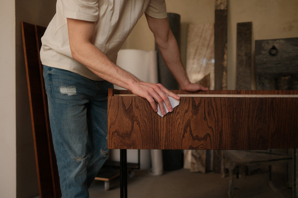 FORST Console with marble top