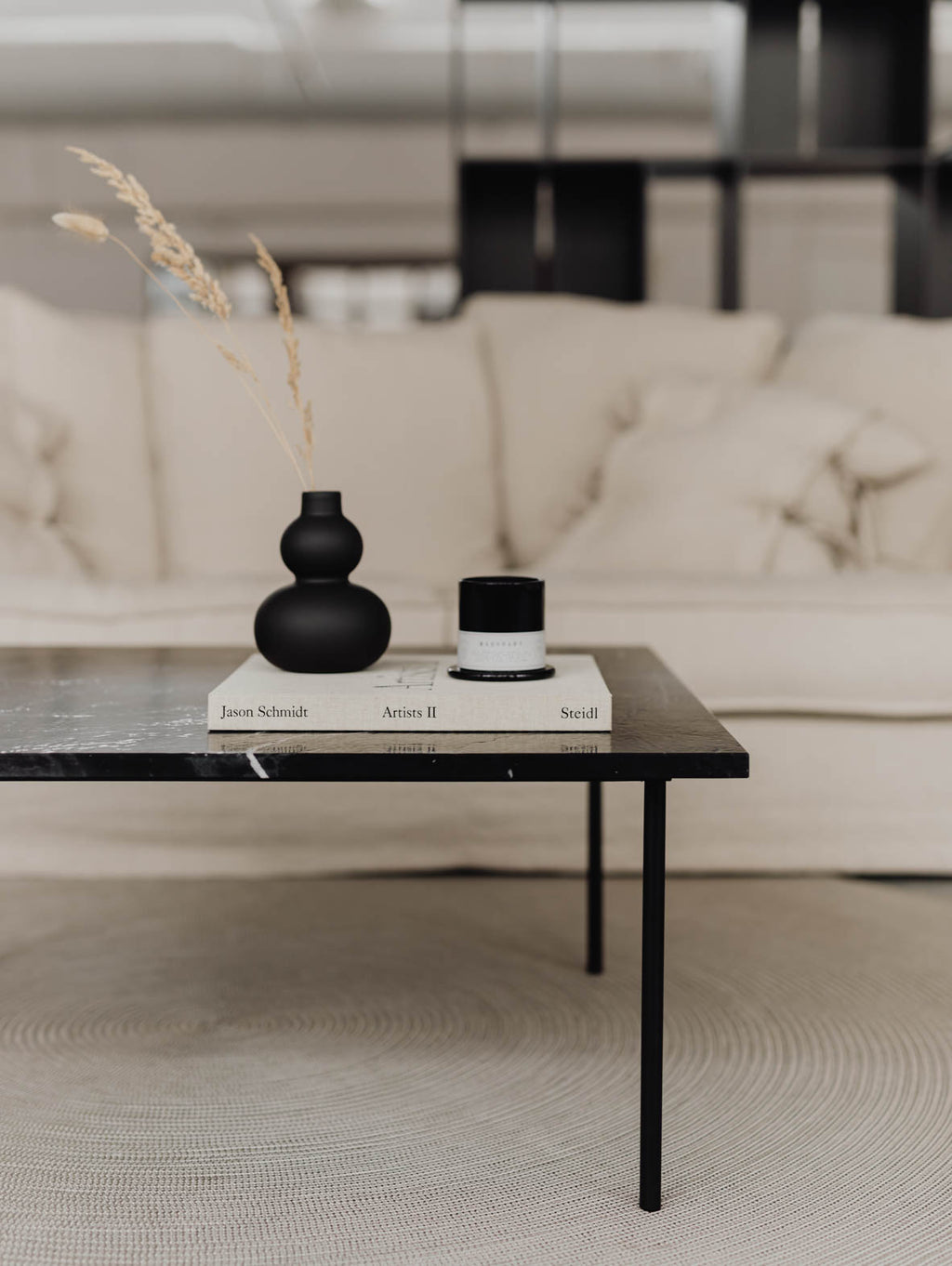 Kwadratowy stolik kawowy BRUSHH