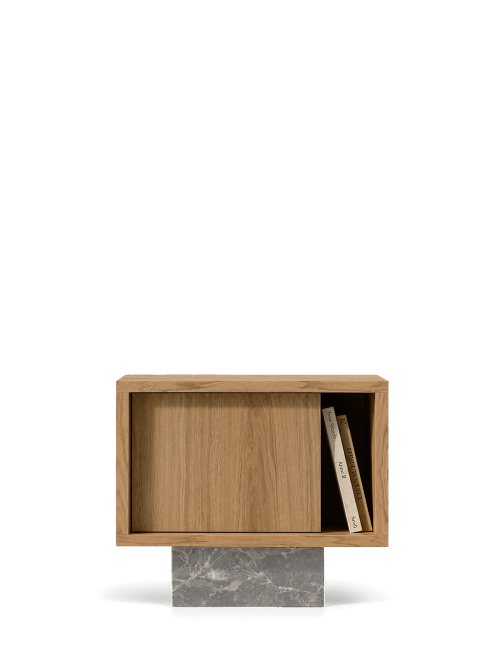 Oak BLOCK Side table
