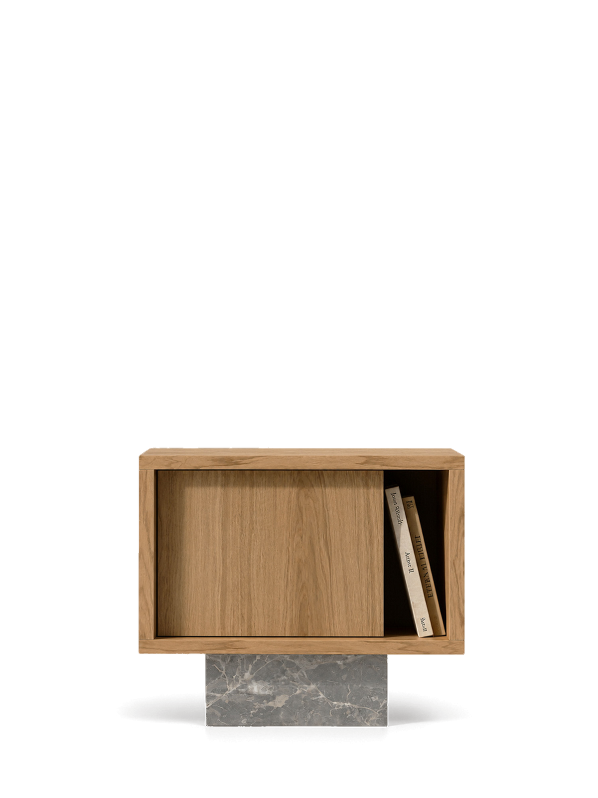 Oak BLOCK Side table